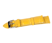 Benson Kalfsleder Geel 18mm