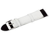Benson Kalfsleder Wit 22mm