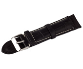 Benson Kalfsleder Zwart 18mm