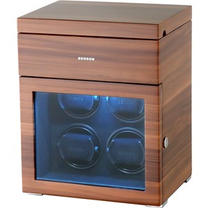 Benson Black Series II 4 Walnut watchwinder