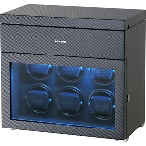 Benson Black Series II 6 Carbon Fiber watchwinder