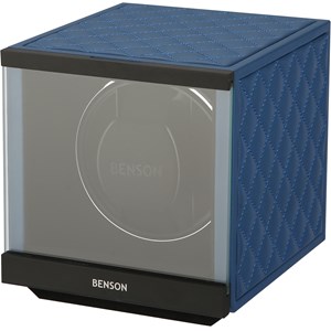 Benson Swiss Series Single 1.20 Blue Leather watchwinder