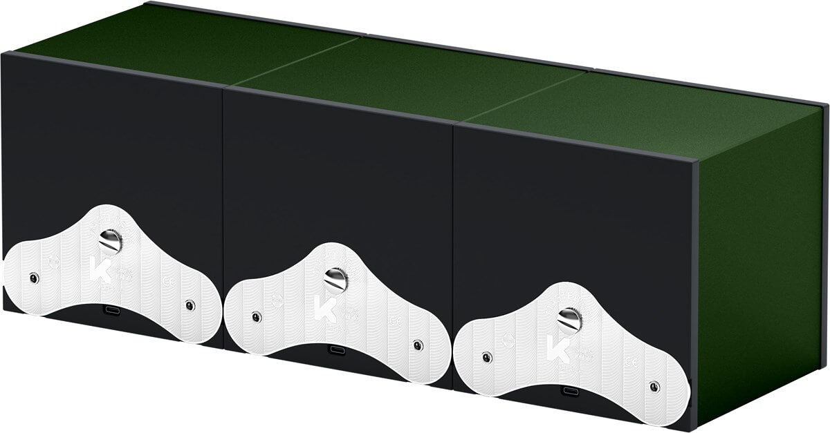 Swiss Kubik Masterbox 3 Dark Green SK03.AE014